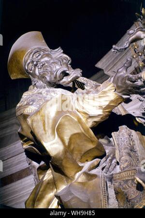 Doktor der Kirche neben der Kathedrale St. Peters in Rom Stockfoto