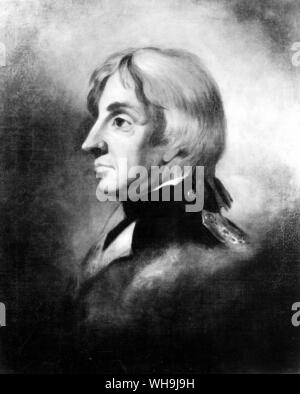 Admiral Lord Horatio Nelson (1758-1805). Er führen, England in der Schlacht von Trafalgar im Jahre 1805, in dem er sein Leben verlor. Stockfoto