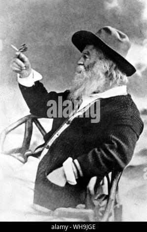 Uns Dichter Walt Whitman 1819-1892 Stockfoto