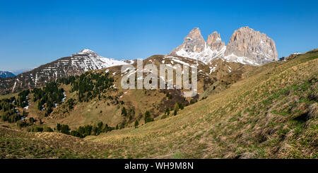 Sellajoch, Dolomiten, Südtirol, Italien Stockfoto