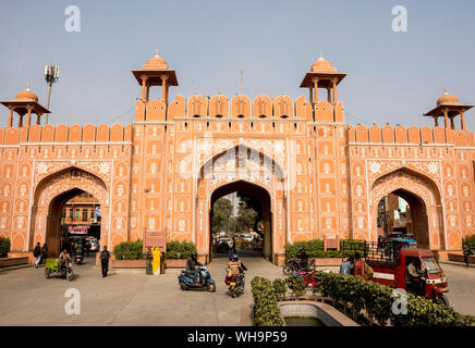 Ajmer Tor, Jaipur, Rajasthan, Indien, Asien Stockfoto