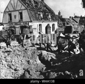 WW2: Die britischen Evakuierung von Dünkirchen. Stockfoto