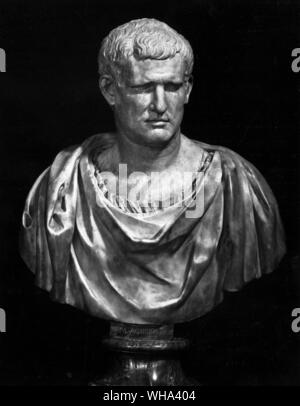 Marcus Vipsanius Agrippa römischen General und Politiker; Vater von Agrippina die Ältere 063 b-012 b. . . . . Stockfoto