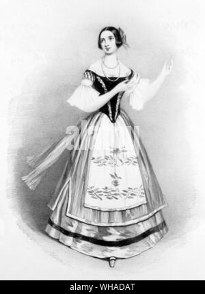 Fanny Persiani. Opera Singer als Zerlina in Don Giovanni Stockfoto