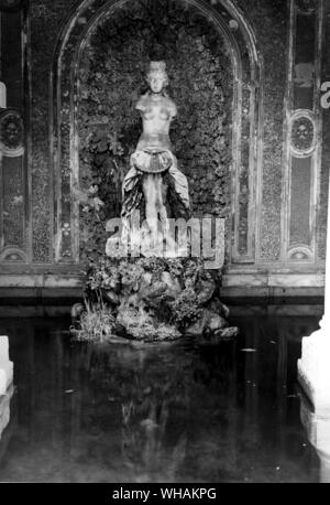 Fontana di Venere. Villa Doria Panphilj Stockfoto