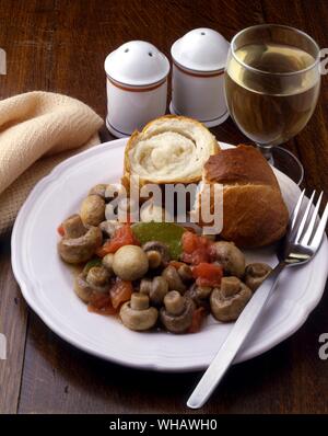 Französische Rezepte von Jill Pound-Corner.. . . Stockfoto