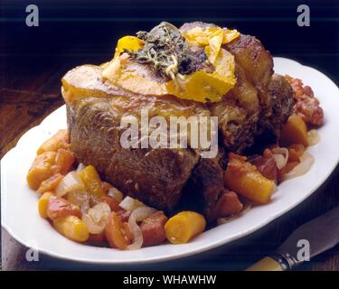 Französische Rezepte von Jill Pound-Corner.. . Stockfoto