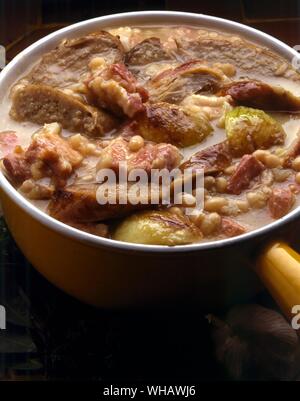 Französische Rezepte von Jill Pound-Corner.. . Stockfoto