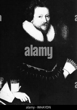 Francis Beaumont (1584 - 1616) war ein englischer Dramatiker am berühmtesten für seine Zusammenarbeit mit John Fletcher. Stockfoto