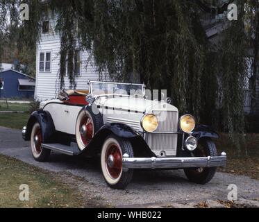 Verkehr Straße 1929. Moon White Prince von Windsor Modell 8,82 Stockfoto