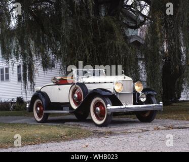 Verkehr Straße 1929. Moon White Prince von Windsor Modell 8,82 Stockfoto