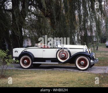 Verkehr Straße 1929. Moon White Prince von Windsor Modell 8,82 Stockfoto