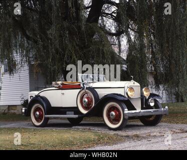 Verkehr Straße 1929. Moon White Prince von Windsor Modell 8,82 Stockfoto