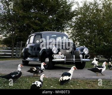 1940 Lincoln Zephyr V12-Limousine Modell 73. A.C.D Museum Stockfoto