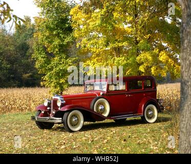 C. 1931 Auto - Lincoln Auburn Cord Duesenberg Museum. Stockfoto