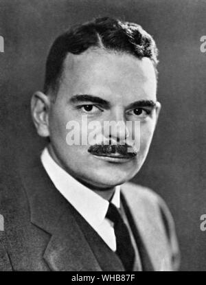 Thomas Edmund Dewey Schleifring buster New York Bezirksstaatsanwalt und Präsidentschaftskandidat 1948 Stockfoto