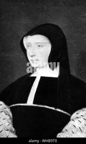 Mme la Regente oder Louise von Savoyen 1476 - 1531, Francois Mutter, von einer Miniatur in einem Buch von Stunden, die zu Katharina von Medici Stockfoto