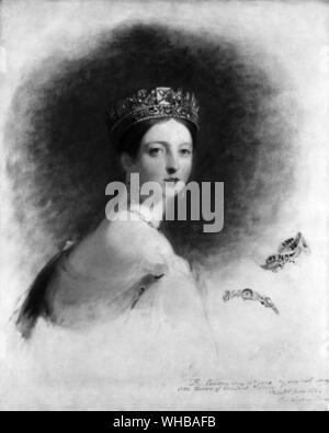 Queen Victoria 1838, von Thomas Sully, Öl auf Leinwand. Das Metropolitan Museum of Art, New York, USA Stockfoto