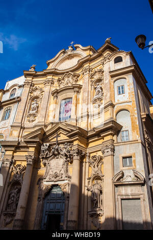 Die schönen barocken Kirche Santa Maria Maddalena in Rom abgeschlossen im Jahr 1699 Stockfoto