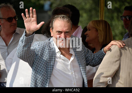 Venedig, Italien. 02 Sep, 2019. 76. Filmfestival von Venedig 2019, Celebrity Sightings. Bild Quelle: Unabhängige Fotoagentur/Alamy leben Nachrichten Stockfoto