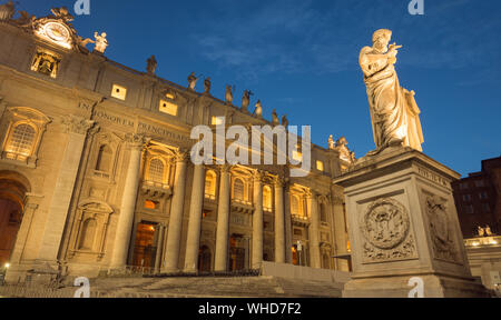 Petersdom im Vatikan Stockfoto