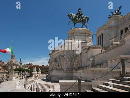 Vittorio Emmanuele II Monument in Rom, Italien Stockfoto