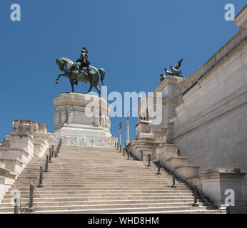 Vittorio Emmanuele II Monument in Rom, Italien Stockfoto
