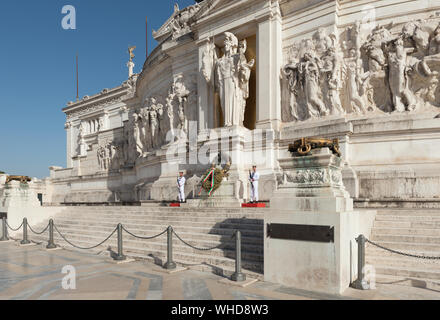 Altare della Patria (Altar des Vaterlandes) in Rom, Italien Stockfoto