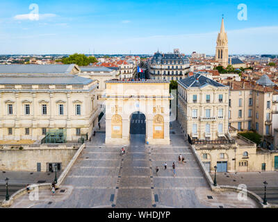 Triumphbogen oder Arc de Triomphe in Montpellier Stadt in Frankreich Stockfoto