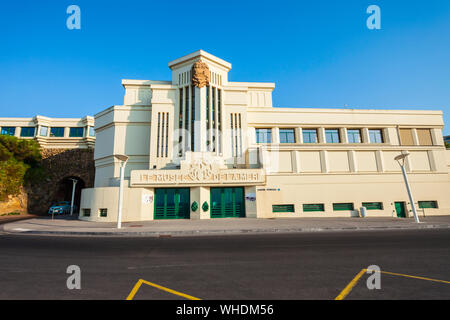 Aquarium von Biarritz oder Museum des Meeres ist ein Aquarium im Zentrum von Biarritz in Frankreich Stockfoto