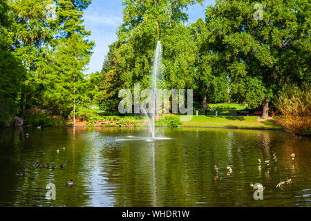 Jardin des Plantes de Nantes ist eine städtische botanische Garten in La Baule, Pays de la Loire in Frankreich Stockfoto