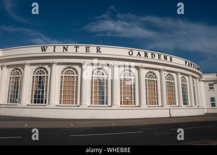 Die neo-georgischen Pavillon der Winter Gardens, der Royal Parade, Weston-Super-Mare, Somerset, England, Großbritannien Stockfoto