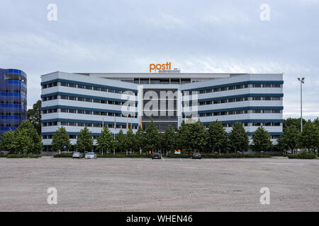 Schlafplätze Gruppe Hauptsitz in Helsinki, Finnland Stockfoto