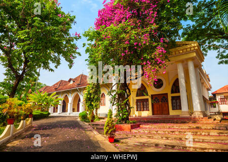Die Indo-Museum oder Bischof Haus ist ein Museum in Fort Kochi in Cochin, Indien Stockfoto