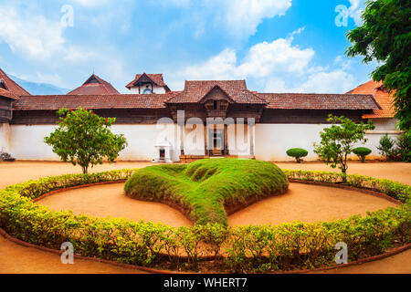 Padmanabhapuram Palace ist ein travancore Ära alten Palast in Padmanabhapuram Dorf in der Nähe von Kanyakumari in Tamil Nadu in Indien Stockfoto