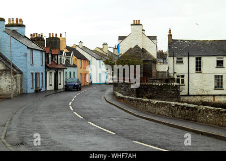 Straße, Insel Whithorn, Dumfries and Galloway, Schottland, Großbritannien Stockfoto