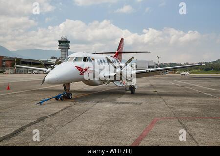 Jetstream kleine Turboprop Airliner Stockfoto