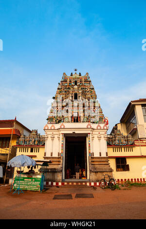 COCHIN, Indien - 15. MÄRZ 2012: Murugan Tempel ist ein Teil von Ernakulam Shiva Tempel, einer der großen Tempeln von Kerala in Cochin, Indien Stockfoto