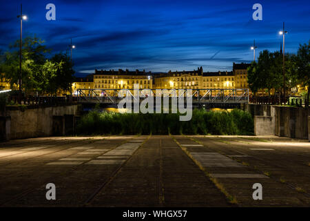 Nantes, Stadtentwicklungsgebiet l ' Ile de Nantes - Nantes, Stadt Entwicklung Bereich l ' Ile de Nantes Stockfoto