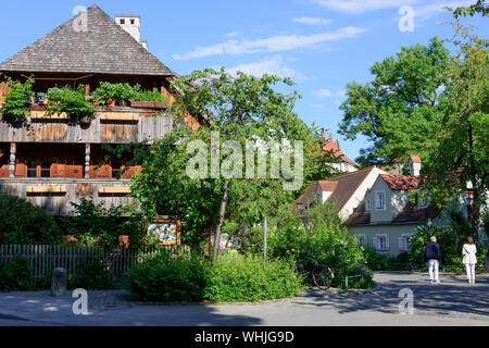 An der Kreppe, Rest des Herbergenviertels (entstanden zu Beginn des 19. Jahrhunderts) im Münchner Stadtteil Haidhausen zwischen dem Max-Weber-Platz Stockfoto