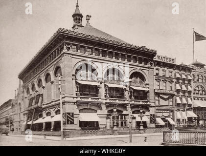 Chickering Hall, New York City, ca. 1891 Stockfoto