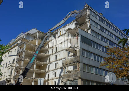 Wien, Abbruch Franz-Josefs-Kai 51 Stockfoto