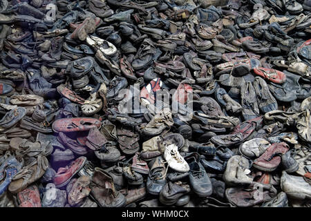 Oswiecim, Polen. 19 August, 2019. Ns-Konzentrationslager in Auschwitz I, Auschwitz, Polen, am 19. August 2019. Stockfoto