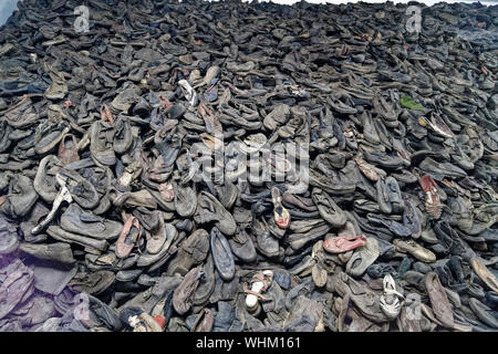 Oswiecim, Polen. 19 August, 2019. Ns-Konzentrationslager in Auschwitz I, Auschwitz, Polen, am 19. August 2019. Stockfoto