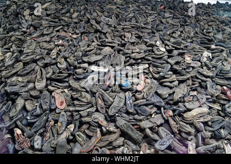 Oswiecim, Polen. 19 August, 2019. Ns-Konzentrationslager in Auschwitz I, Auschwitz, Polen, am 19. August 2019. Stockfoto