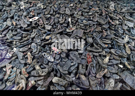 Oswiecim, Polen. 19 August, 2019. Ns-Konzentrationslager in Auschwitz I, Auschwitz, Polen, am 19. August 2019. Stockfoto