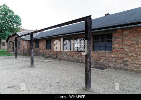 Oswiecim, Polen. 19 August, 2019. Ns-Konzentrationslager in Auschwitz I, Auschwitz, Polen, am 19. August 2019. Stockfoto