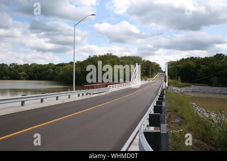 Dalewood Brücke 2019 St. Thomas, Ontario, Kanada Stockfoto