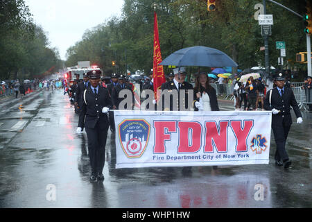 Montag, September 2, 2019 11:00 Uhr Eastern Parkway, Brooklyn, New York, West Indian Day Parade 2019 Stockfoto