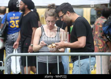 Montag, September 2, 2019 11:00 Uhr Eastern Parkway, Brooklyn, New York, West Indian Day Parade 2019 Stockfoto